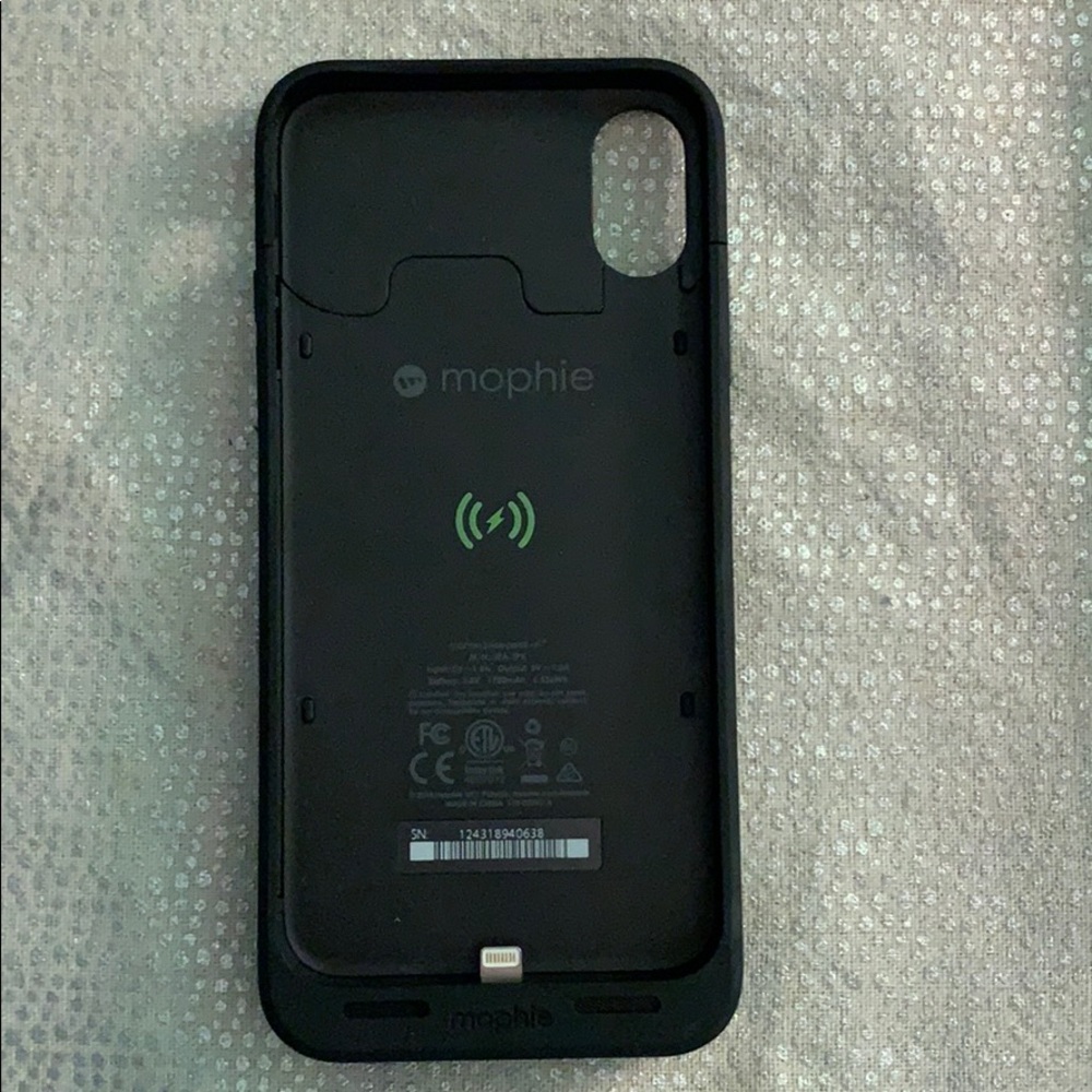 Iphone X/Xs charging case & charger